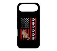Custodia per iPhone Air Norwegian Forest Cat 4th of July Patriotic American Flag