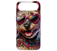 Custodia per iPhone Air Norwich Terrier Dog St Valentines Day Opera d'arte