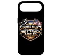 Custodia per iPhone Air Notti Estive E Luci Pista Dirt Bike MX American USA