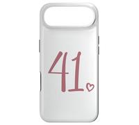 Custodia per iPhone Air Numero 41, Quarantuno per le donne 41 anni 41° compleanno