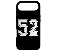 Custodia per iPhone Air Numero 52 in bianco