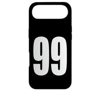 Custodia per iPhone Air Numero Ninety Nine #99 Uniforme Squadra Sportiva Compleanno 99
