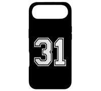 Custodia per iPhone Air Numero Trenta Uno # 31 Divisa Sportiva Squadra Compleanno 31