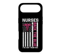 Custodia per iPhone Air Nurse Back The Blue I've Got Your Six American Flag