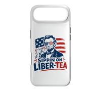 Custodia per iPhone Air Occhiali da sole Sippin On Liber Tea Liberty Abraham Lincoln