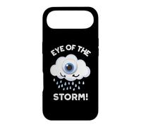 Custodia per iPhone Air Occhio della tempesta divertente gioco di parole