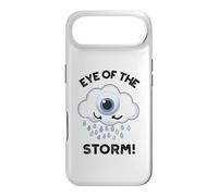 Custodia per iPhone Air Occhio della tempesta divertente gioco di parole