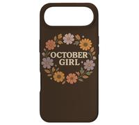 Custodia per iPhone Air October Girl Cosmos Calendula Nascita Fiore Autunno Corona