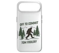 Custodia per iPhone Air Off to Commit Tom Foolery Funny Bigfoot Walking Graphic