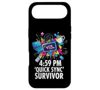 Custodia per iPhone Air Office Worker 4:59 PM Quick Sync Survivor Meme