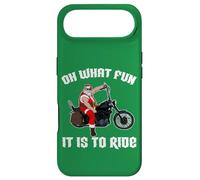 Custodia per iPhone Air Oh Che divertimento è guidare Cool Santa su una moto
