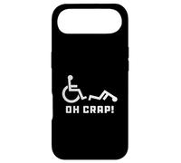 Custodia per iPhone Air Oh Crap Wheelchair Birthday Handicap Disability Funny