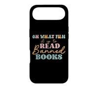 Custodia per iPhone Air Oh What Fun it is to Read Banned Books and Coffee Fight Evil