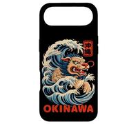 Custodia per iPhone Air Okinawa Shisa giapponese Kanji Lion Retro Anime Giappone Souvenir