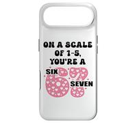 Custodia per iPhone Air On a Scale of 1-5 Youre a 6-7 Valentine I Love 67 Valentines