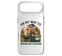Custodia per iPhone Air "On My Way to Making Bad Decisions" - Divertente barbecue alla griglia