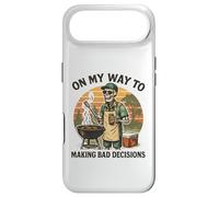 Custodia per iPhone Air "On My Way to Making Bad Decisions" - Divertente barbecue alla griglia
