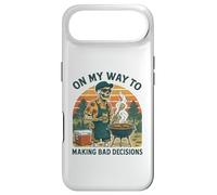Custodia per iPhone Air "On My Way to Making Bad Decisions" - Divertente barbecue alla griglia
