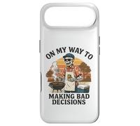 Custodia per iPhone Air "On My Way to Making Bad Decisions" - Divertente barbecue alla griglia