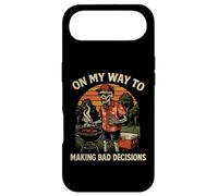 Custodia per iPhone Air "On My Way to Making Bad Decisions" - Divertente barbecue alla griglia
