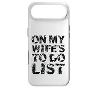 Custodia per iPhone Air On My Wife's Do Task List Funny Husband Marriage Humor