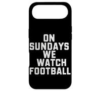 Custodia per iPhone Air On Sundays, We Watch Football -