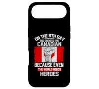 Custodia per iPhone Air On The Eighth Day God Created The Canadian Pride Heroes