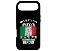 Custodia per iPhone Air On The Eighth Day God Created The Italian Pride Heroes