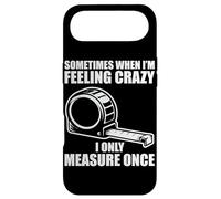 Custodia per iPhone Air Only measure once Woodworking divertente falegname artigiani