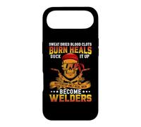Custodia per iPhone Air Only Real Men Become Welders Funny Welder Welding