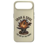 Custodia per iPhone Air Opera d'arte di Iron And Soul Blacksmith Forge Incudine Hammer