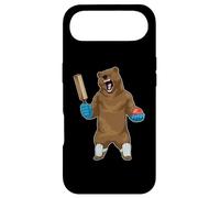 Custodia per iPhone Air Orso Cricket Mazza da cricket Sport