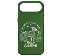 Custodia per iPhone Air Ostara Blessings Pagan Spring Lamb Floral Moon Ostara