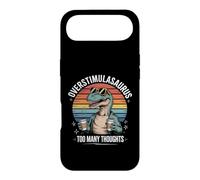Custodia per iPhone Air Overstimulasaurus Troppi pensieri Retro Dino