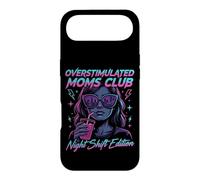 Custodia per iPhone Air Overstimulated Moms Club Retro Night Shift Edition Mama