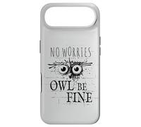 Custodia per iPhone Air Owl Be Fine Meme | Divertente gufo di Street Art Graffiti