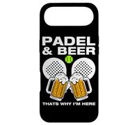 Custodia per iPhone Air Padel & Beer divertente padel ball giocatore
