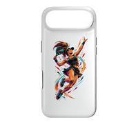 Custodia per iPhone Air Padel Femminile - Ragazze Che Giocano A Padel In Azione Sul