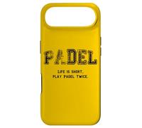 Custodia per iPhone Air Padel, La vita è breve Gioca a Padel due volte