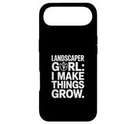 Custodia per iPhone Air Paesaggista Ragazza I Make Things Grow Citazione