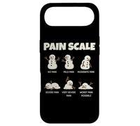 Custodia per iPhone Air Pain Scale Snowman Nurse Christmas Funny Xmas Holiday