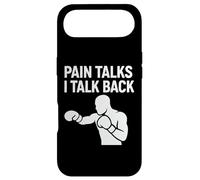 Custodia per iPhone Air Pain Talks I Talk Back Mentalità di boxe