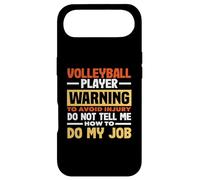 Custodia per iPhone Air Pallavolo Avviso Giocatore Non Dirmi Lavoro