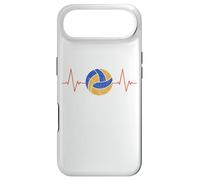 Custodia per iPhone Air Pallavolo Battito cardiaco - Palla ECG Pulse Distressed Design