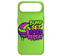 Custodia per iPhone Air Pallavolo Bump Set Spike Repeat Colorful Graffiti Art