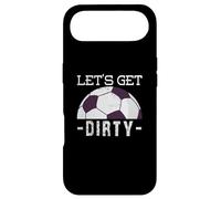 Custodia per iPhone Air Pallone da calcio Taining Sport Let's get Dirty