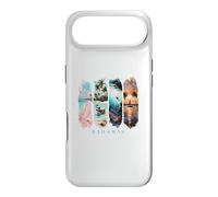 Custodia per iPhone Air Palme dei Caraibi, spiagge rosa e maiali - Vacanza Bahamas