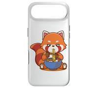 Custodia per iPhone Air Panda Rosso Mangiare Ramen Zoo Zoo Zookeeper Zooookeeper