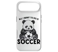 Custodia per iPhone Air Panda Soccer Tutto quello che voglio fare è un simpatico giocatore di orsi