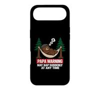Custodia per iPhone Air Papa Bear Warning May Nap Suddenly At Any Time